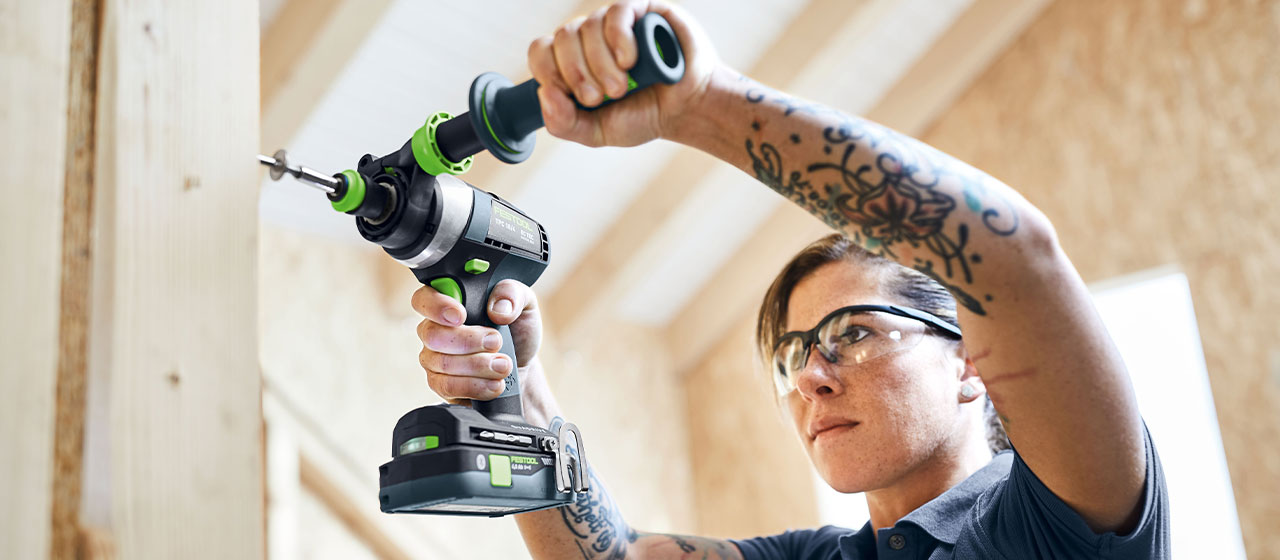 Festool TKS 80台锯中的SawStop技术