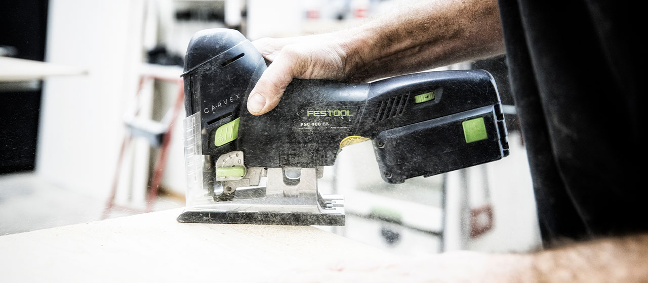 Festool CARVEX PSC 400摆锯。